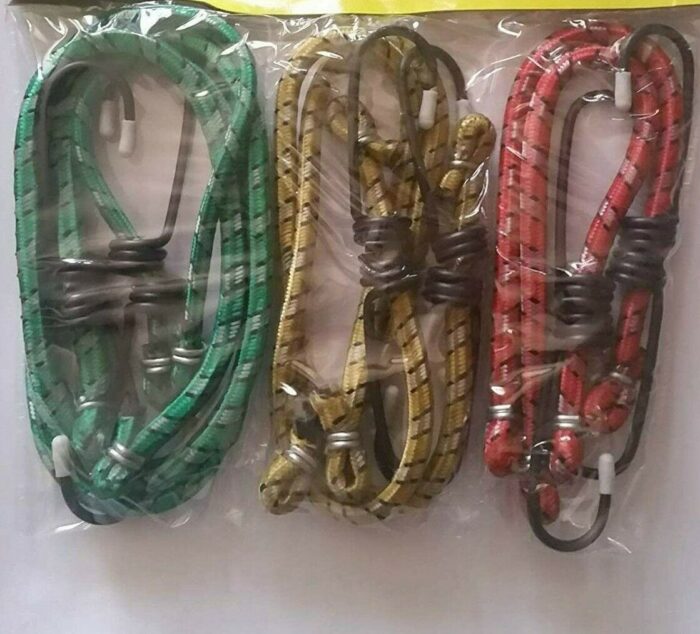 Pack of 6 Bungee cord bungee Strap Set-Best for Car Luggage Elasticated-Hooked