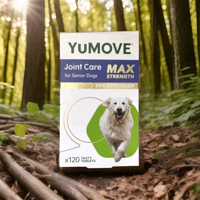 YuMOVE Senior MAX Strength Senior Dog Strength Joint Supplement 120 Tablets(uk)